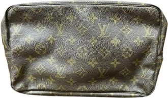 Louis Vuitton Pre-owned Clutches, female, Brown, Size: ONE SIZE Pre-owned Monogram Clutch Bag