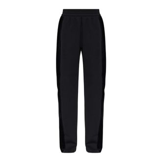 Emporio Armani Dames, Broeken, Zwart, Maat: S Katoen