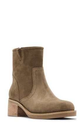 Blondo Cassadie Waterproof Bootie in Taupe Suede at Nordstrom Rack, Size 5.5