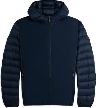 Freddy Piumino Trapuntato con Fronte in Softshell, Zip e Cappuccio