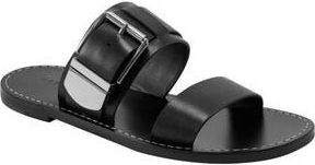 Marc Fisher Hallyn Slide Sandal in Black1 at Nordstrom Rack, Size 6.5