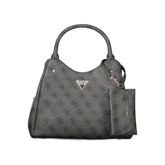 Guess Nero Polyurethane Womens Womens Bag