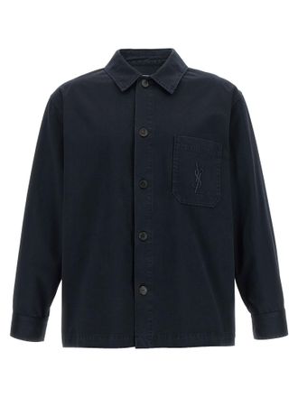 Saint Laurent Mens Cassandre Overshirt