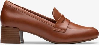 Clarks Iridessa Sky Dark Tan Leather