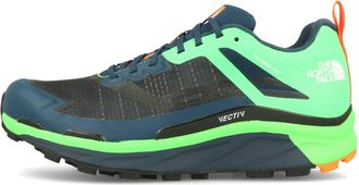The North Face Mens Vectiv Infinite Futurelight Trail Running Shoes In Monterey Blue/chlorophyll Green