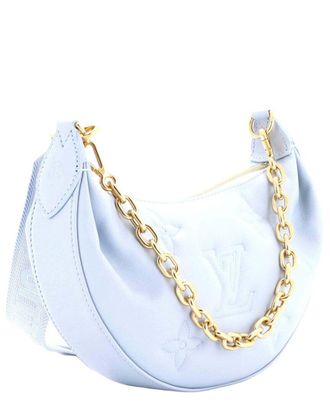 Louis Vuitton Blue Bubblegram Leather Over The Moon