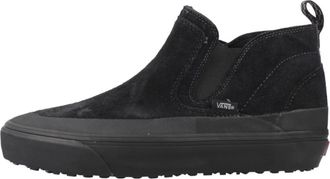 Vans MTE Mid-Slip Insulated - Heren - Sneakers - Zwart - 44 1/2 EU - Leer - Schoenen
