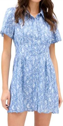 Allison New York Leah Mini Dress In Blue