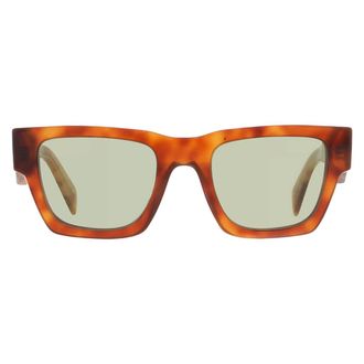 Prada Green Square Mens Sunglasses PR A06S 11P60C 50