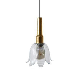 Tosel Suspensi&oacute;n vidrio bronze D16 cm