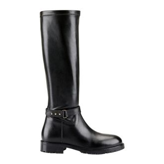 Cosmoparis Schoenen, Dames, Zwart, 36 EU, Platte laars met stretchmateriaal