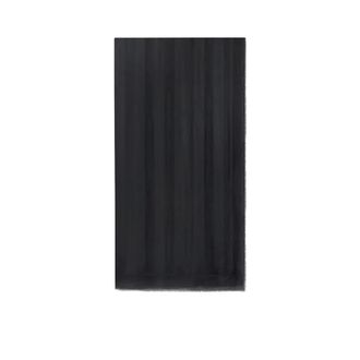 Elisabetta Franchi Winter Scarves, female, Black, Size: ONE SIZE Viscose and Modal Foulard Scarf with Jacquard Stripes