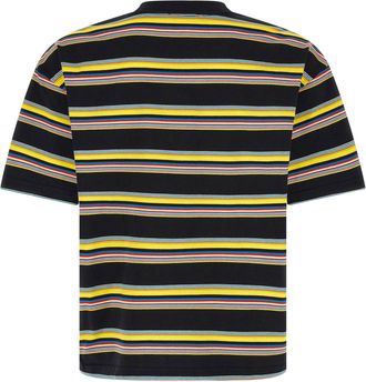 Marni Multicolored Striped T-Shirt - Black