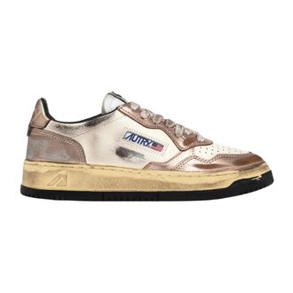 Autry Vintage Lage Sneakers - Dames - Sneakers - Veelkleurig - 40 EU - Leer - Schoenen