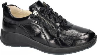 Waldl&auml;ufer Schoenen, Dames, Zwart, 37 EU, Leer, Kalea Sneaker