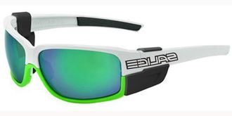 Salice 015 RWP Polarized BIANCO/RW VERDE Mens Sunglasses White Size Standard