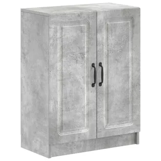 vidaXL Mobiletto Da Bagno Utrecht Grigio Cemento 59,5 X 31 X 77 Cm Vidaxl