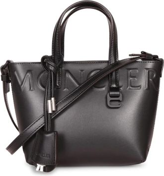 Moncler Glad leer. Verwijderbaar - Dames - Handtassen - Zwart - ONE Size - Leer - Tassen