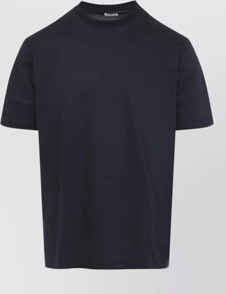 Kiton milano cotton jersey t shirt relaxed fit