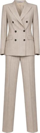 Tagliatore Blazers - Dames - Business pakken - Beige - XL - Kostuums