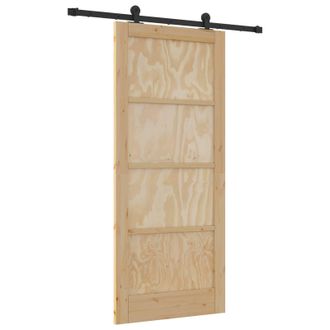 vidaXL Puerta Corredera Orkdal Natural 86 X 198,5 Cm Vidaxl