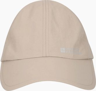 Mountain Warehouse Mens Mountain Warehouse Tech Perforated Lightweight Hiking Cap - Cream - Size: ONE size