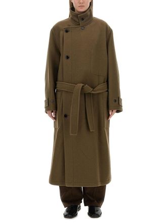 Christophe Lemaire Cappotto Con Cintura