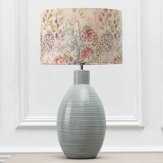 Voyage Maison Epona Table Lamp With Hedgerow Eva Lampshade in Blue