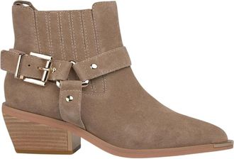 Alma En Pena Platte gesp enkellaars - Dames - Cowboylaarzen - Beige - 42 EU - Schoenen