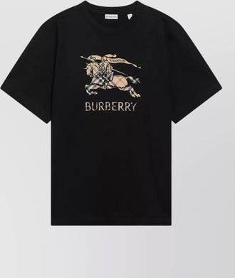 Burberry t shirt shaded ekd graphic crew neck