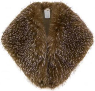 Zimmermann Estola de Piel Sint&eacute;tica - Jackets - Mujer - Marr&oacute;n - ONE SIZE