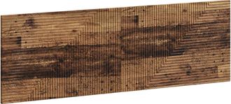 vidaXL Cabecero Montada En La Pared Haarlem Madera Envejecida Vidaxl