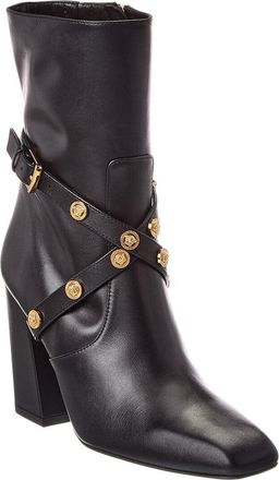 Versace Medusa Leather Boot