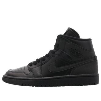 Nike Jordan (WMNS) Air Jordan 1 Mid Triple Black BQ6472-012