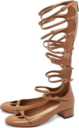 Dior Ballerine con fibbia - Marrone