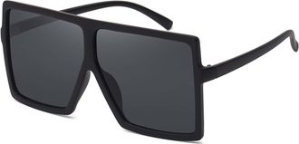 Generic Large Frame Men and For Women Outdoor Sunglasses Party Street Shooting Vacation Sunshade Beach Glasses (Color : H, Size : Medium) 2026