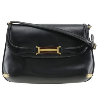 Gucci Pre-owned Cuoio borse-gucci - - Pre-owned - Donna - Nero - ONE SIZE