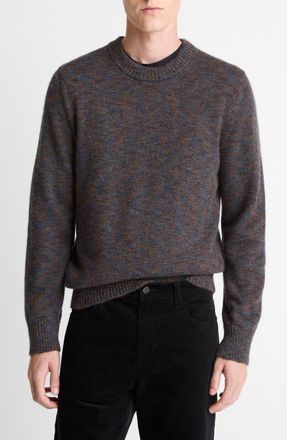 Vince Multicolor Alpaca & Merinio Wool Crewneck Sweater in Coastal Combo at Nordstrom, Size Xx-Large