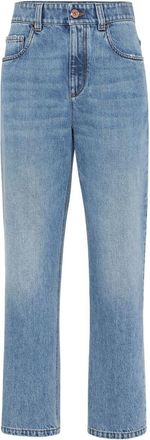 Brunello Cucinelli Brunello Cucinelli denim katoenen jeans