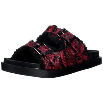 Aerosoles Olivia Slide Sandal Red Snake OLIVIA-634 Womens