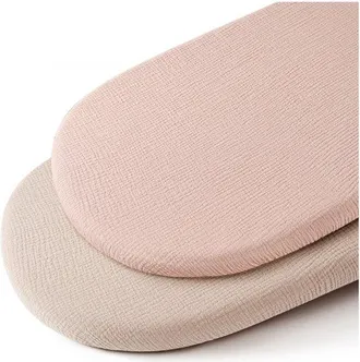 OEM S&aacute;bana Bajera Ajustable, 2 Piezas, M, 71135cm, S&aacute;bana Infantil Transpirable, S&aacute;bana Para Mois&eacute;s, Suave Y Transpirable, Mois&eacute;s Y Cestas Ovaladas