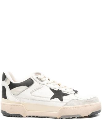 Golden Goose Forty2 Leather Upper Heel And Spur Suede Toe Rubber Sta