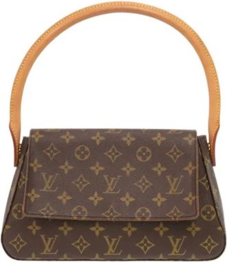 Louis Vuitton Pre-owned Shoulder Bags, female, Brown, Size: ONE SIZE Pre-owned Vintage Shoulder Bag