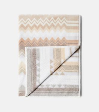 Missoni Giacomo Zigzag cotton terry bath mat