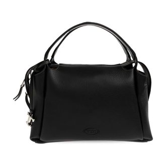 Tod's Dames, Tassen, Zwart, Maat: ONE Size Leer