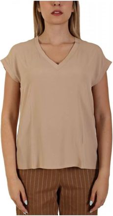 Marella T-shirt - Dames - T-shirts - Beige - L - Tops