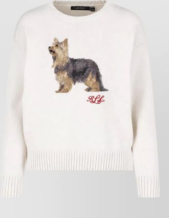 Lauren Ralph Lauren cotton crewneck sweatshirt