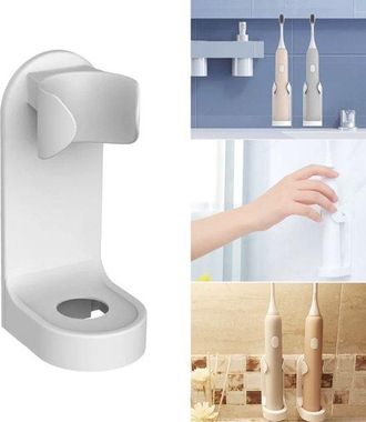 OEM Soporte De Pared Para Cepillo De Dientes - 2 Piezas - Para Un Lavabo Ordenado - Ba&ntilde;o - Cepillo De Dientes El&eacute;ctrico