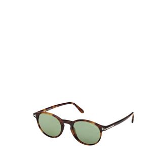 Tom Ford Sunglasses, male, Brown, Size: 51 MM Prescott-02 Sunglasses