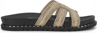 Jessica Simpson Womens Colyve Sandal In Light Gold